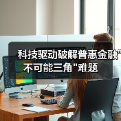 科技驱动破解普惠金融 科技驱动破解普惠金融