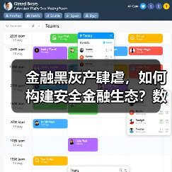 金融黑灰产肆虐,如何构建安全金融生态?数禾科技倡议联合治理(图1) 金融黑灰产肆虐,如何构建安全金融生态?数禾科技倡议联合治理(图1)