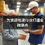 为货运物流行业打通金融堵点（图1）