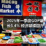 2025年一季度GDP增长5.4% 经济延续回升向好态势(图2) 2025年一季度GDP增长5.4% 经济延续回升向好态势(图2)