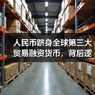 人民币跻身全球第三大贸易融资货币，背后逻辑是什么？（图1）