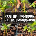 经济日报：夯实信用基础，提升金融服务水平（图3）