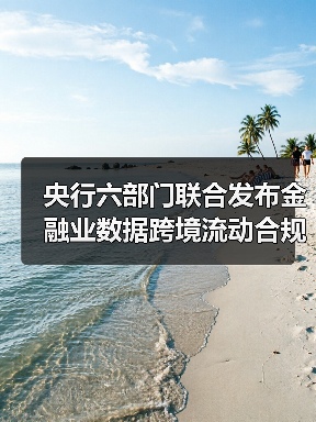 央行六部门联合发布金融业数据跨境流动合规指南(图2) 央行六部门联合发布金融业数据跨境流动合规指南(图2)