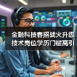 金融科技春招战火升级 技术岗位学历门槛高引热议（图1）