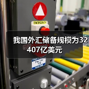 我国外汇储备规模为32407亿美元（图3）