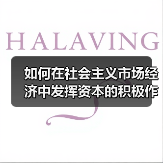 如何在社会主义市场经济中发挥资本的积极作用？（图4）