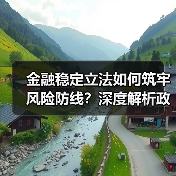 金融稳定立法如何筑牢风险防线？深度解析政策核心要点（图1）