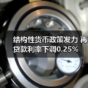 结构性货币政策发力 再贷款利率下调0.25%（图1）