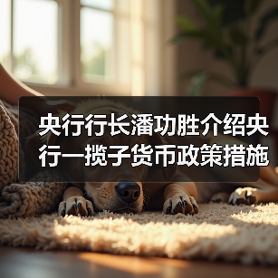 央行行长潘功胜介绍央行一揽子货币政策措施(图1) 央行行长潘功胜介绍央行一揽子货币政策措施(图1)