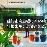 绵阳市商业银行2024年年报出炉:总资产超2500亿、业绩两位数增长、拨备大幅增厚(图3) 绵阳市商业银行2024年年报出炉:总资产超2500亿、业绩两位数增长、拨备大幅增厚(图3)