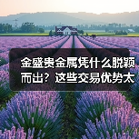 金盛贵金属凭什么脱颖而出？这些交易优势太关键！（图1）
