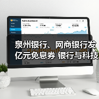 泉州银行、网商银行发亿元免息券 银行与科技公司加速联姻(图1) 泉州银行、网商银行发亿元免息券 银行与科技公司加速联姻(图1)