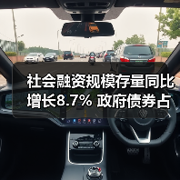 社会融资规模存量同比增长8.7% 政府债券占比提升引关注(图3) 社会融资规模存量同比增长8.7% 政府债券占比提升引关注(图3)