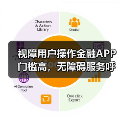 视障用户操作金融APP门槛高,无障碍服务呼之欲出?(图4) 视障用户操作金融APP门槛高,无障碍服务呼之欲出?(图4)