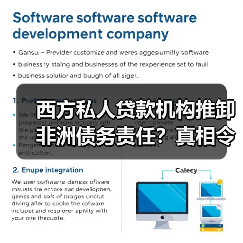 西方私人贷款机构推卸非洲债务责任?真相令人震惊(图4) 西方私人贷款机构推卸非洲债务责任?真相令人震惊(图4)