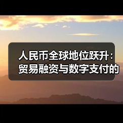 人民币全球地位跃升:贸易融资与数字支付的双重突破(图3) 人民币全球地位跃升:贸易融资与数字支付的双重突破(图3)