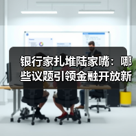 银行家扎堆陆家嘴:哪些议题引领金融开放新方向?(图1) 银行家扎堆陆家嘴:哪些议题引领金融开放新方向?(图1)