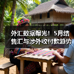 外汇数据曝光!5月结售汇与涉外收付款趋势解析(图1) 外汇数据曝光!5月结售汇与涉外收付款趋势解析(图1)