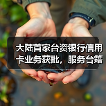 大陆首家台资银行信用卡业务获批，服务台籍客户全面升级（图1）