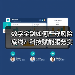 数字金融如何严守风险底线?科技赋能服务实体新路径(图1) 数字金融如何严守风险底线?科技赋能服务实体新路径(图1)