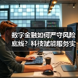 数字金融如何严守风险底线?科技赋能服务实体新路径(图2) 数字金融如何严守风险底线?科技赋能服务实体新路径(图2)