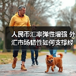 人民币汇率弹性增强 外汇市场韧性如何支撑经济？（图1）