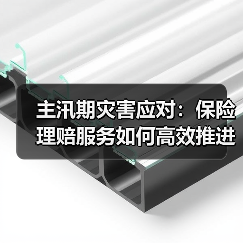 主汛期灾害应对：保险理赔服务如何高效推进？
