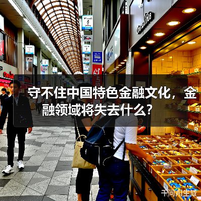 守不住中国特色金融文化，金融领域将失去什么？（图2）