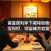 首套房利率下调释放刚需利好，哪些城市能受益？