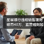 星展银行违规销售理财被罚40万，监管规则如何解读？