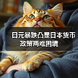 日元暴跌凸显日本货币政策两难困境(图3) 日元暴跌凸显日本货币政策两难困境(图3)