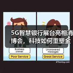 5G智慧银行展台亮相消博会,科技如何重塑金融服务体验?(图3) 5G智慧银行展台亮相消博会,科技如何重塑金融服务体验?(图3)