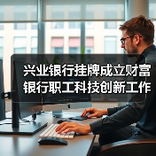 兴业银行挂牌成立财富银行职工科技创新工作室(图2) 兴业银行挂牌成立财富银行职工科技创新工作室(图2)