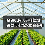 金融机构人事调整潮：监管与市场双重变奏引关注