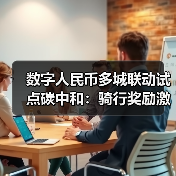 数字人民币多城联动试点碳中和：骑行奖励激励低碳生活（图2）