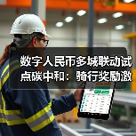 数字人民币多城联动试点碳中和：骑行奖励激励低碳生活（图1）