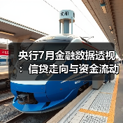 央行7月金融数据透视：信贷走向与资金流动趋势（图3）