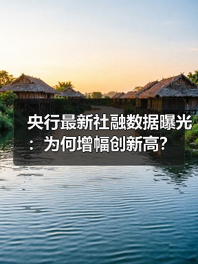 央行最新社融数据曝光:为何增幅创新高?(图3) 央行最新社融数据曝光:为何增幅创新高?(图3)