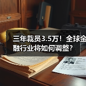 三年裁员3.5万!全球金融行业将如何调整?(图3) 三年裁员3.5万!全球金融行业将如何调整?(图3)