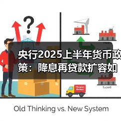 央行2025上半年货币政策:降息再贷款扩容如何影响经济(图1) 央行2025上半年货币政策:降息再贷款扩容如何影响经济(图1)