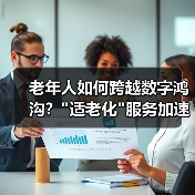 老年人如何跨越数字鸿沟? 老年人如何跨越数字鸿沟?