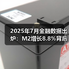 2025年7月金融数据出炉:M2增长8.8%背后的金融动向(图3) 2025年7月金融数据出炉:M2增长8.8%背后的金融动向(图3)