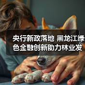 央行新政落地 黑龙江绿色金融创新助力林业发展