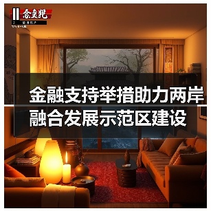 金融支持举措助力两岸融合发展示范区建设