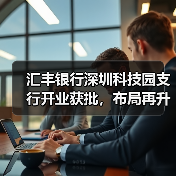 汇丰银行深圳科技园支行开业获批，布局再升级