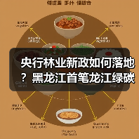 央行林业新政如何落地?黑龙江首笔龙江绿碳质押贷款落地(图4) 央行林业新政如何落地?黑龙江首笔龙江绿碳质押贷款落地(图4)