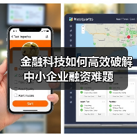 金融科技如何高效破解中小企业融资难题(图1) 金融科技如何高效破解中小企业融资难题(图1)