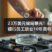 23万美元骗局曝光!前银行员工禁业10年真相揭秘(图2) 23万美元骗局曝光!前银行员工禁业10年真相揭秘(图2)