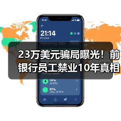23万美元骗局曝光!前银行员工禁业10年真相揭秘(图3) 23万美元骗局曝光!前银行员工禁业10年真相揭秘(图3)