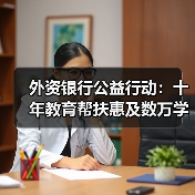 外资银行公益行动:十年教育帮扶惠及数万学子(图3) 外资银行公益行动:十年教育帮扶惠及数万学子(图3)